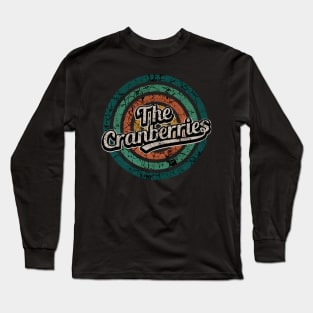 The Cranberries // Retro Circle Crack Vintage Long Sleeve T-Shirt